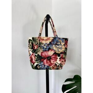 Margaret‎ Smith Vintage 1960s Floral Handbag Moody Florals